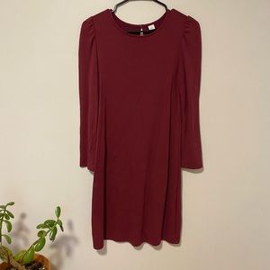 Old Navy maroon dress
